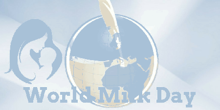 Matka z dzieckiem światowy dzień mleka